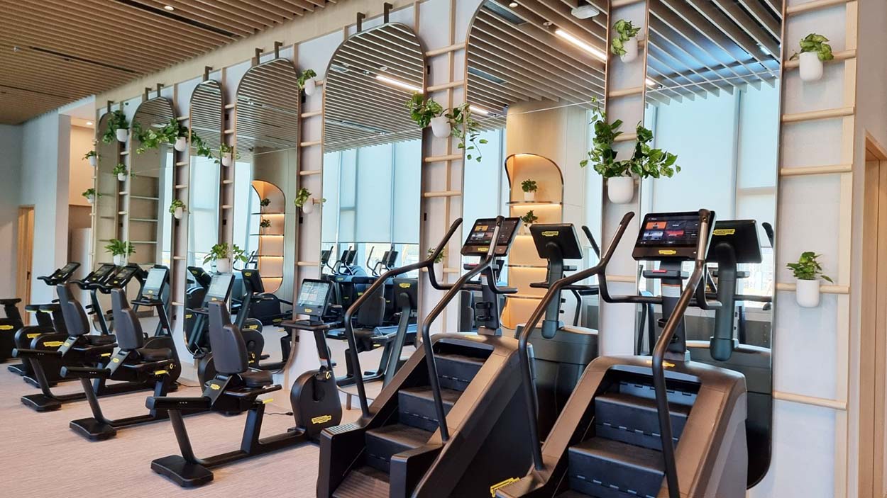 Hong Kong International Airport Tower Refurbishement Works – Gym Room at G/F